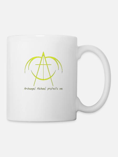Michel archange saint ange chrétien saint snkt - Mug blanc - blanc
