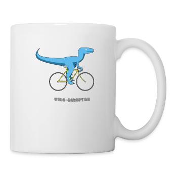 velo'ciraptor - Tasse - Weiß - Rechts