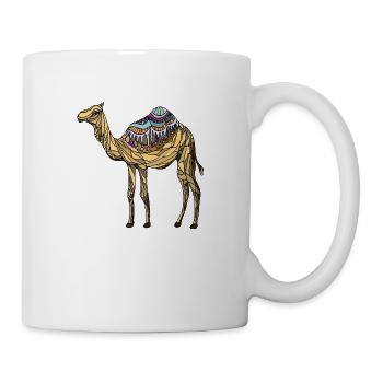 Kamel - Tasse - Weiß - Rechts