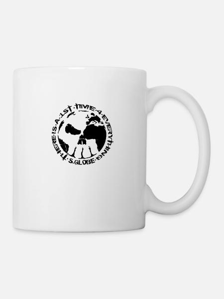 There is a 1st time 4 everything - Tasse - Weiß