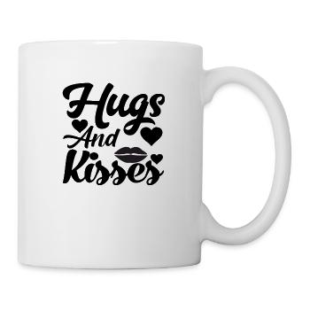 Hugs and Kisses - Mug - white - Right