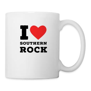 J’adore le rock sudiste - Mug blanc - blanc - Droite