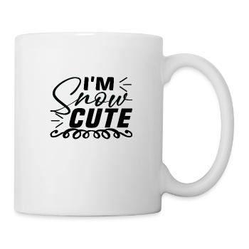 I´m Snow Cute - Tasse - Weiß - Rechts
