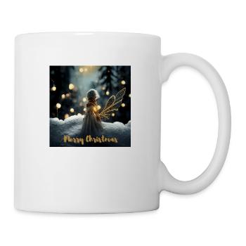 Christmas angel - magical Christmas night - Mug - white - Right