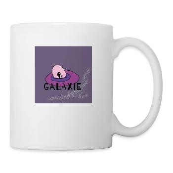 Galaxie - Tasse - Weiß - Rechts