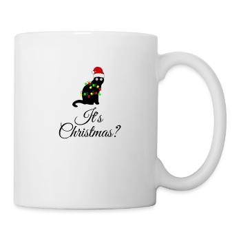 Cat Christmas - Tasse - Weiß - Rechts