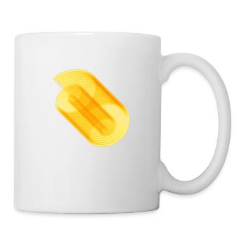 Unendliche Rolle - Tasse - Weiß - Rechts