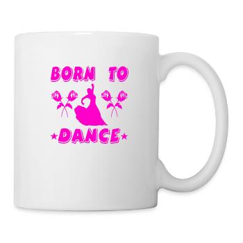Tanzen - Tasse - Weiß - Rechts