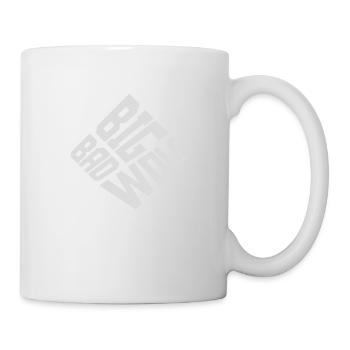 big bad wolf quote - Mug - white - Right