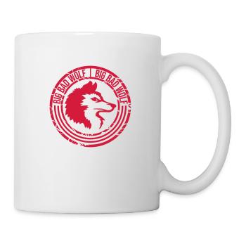 Citation du Grand Méchant Loup - Mug blanc - blanc - Droite