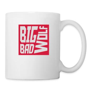 Citation du Grand Méchant Loup - Mug blanc - blanc - Droite