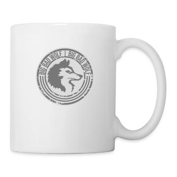 Citation du Grand Méchant Loup - Mug blanc - blanc - Droite