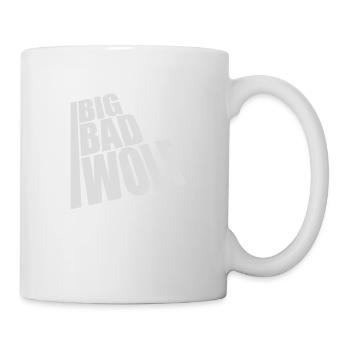Citation du Grand Méchant Loup - Mug blanc - blanc - Droite