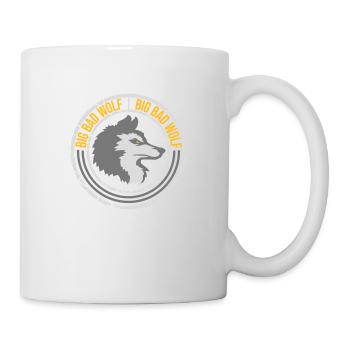 Citation du Grand Méchant Loup - Mug blanc - blanc - Droite