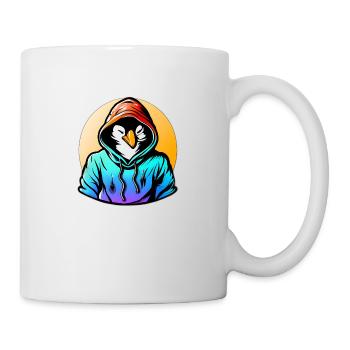 Penguin with sweater - Mug - white - Right