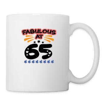 Fabulous At 65 - Mug - white - Right