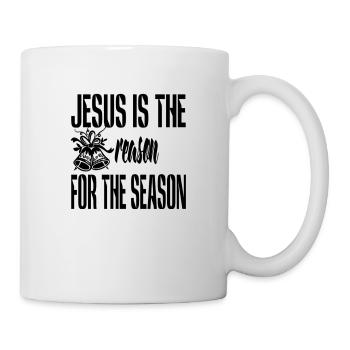 Jesus is the reason for the Season - Mug - white - Right