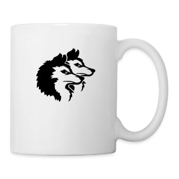 Alpha Wolf Pack Logo - Mug - white - Right