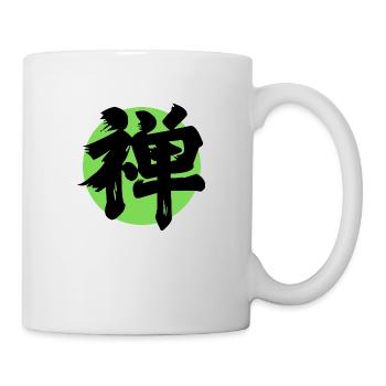 Zen Kanji Green - Mug - white - Right