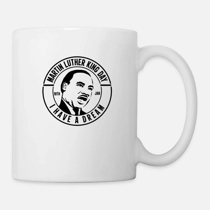 MARTIN LUTHER KING - Mug - white