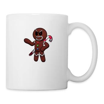 Evil Gingerbread Man - Mug - white - Right