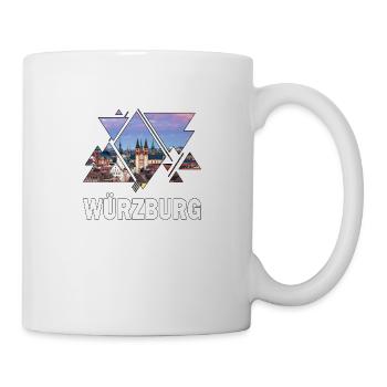 Würzburg Allemagne Ville Skyline Home Love - Mug blanc - blanc - Droite