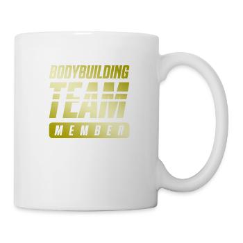 Équipe de musculation - Mug blanc - blanc - Droite