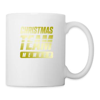 Équipe de Noël - Mug blanc - blanc - Droite