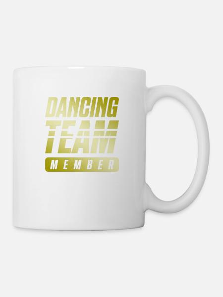 Dancing Team - Tasse - Weiß