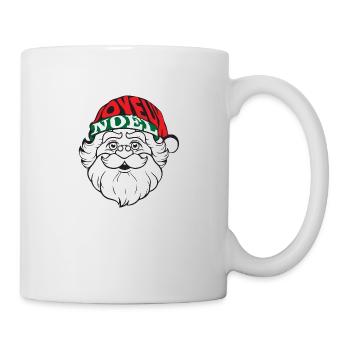 Père noël cool- joyaux noël - Mug blanc - blanc - Droite
