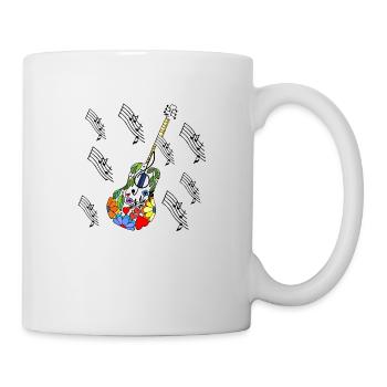 Gitarre - Tasse - Weiß - Rechts