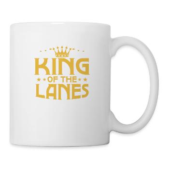 King Of The Lanes Team Player StrikeBowling - Mug - white - Right