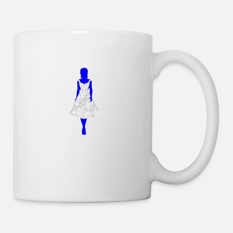 Reine des neiges en noir - Mug blanc - blanc