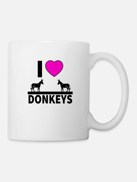 Donkey - Mug - white
