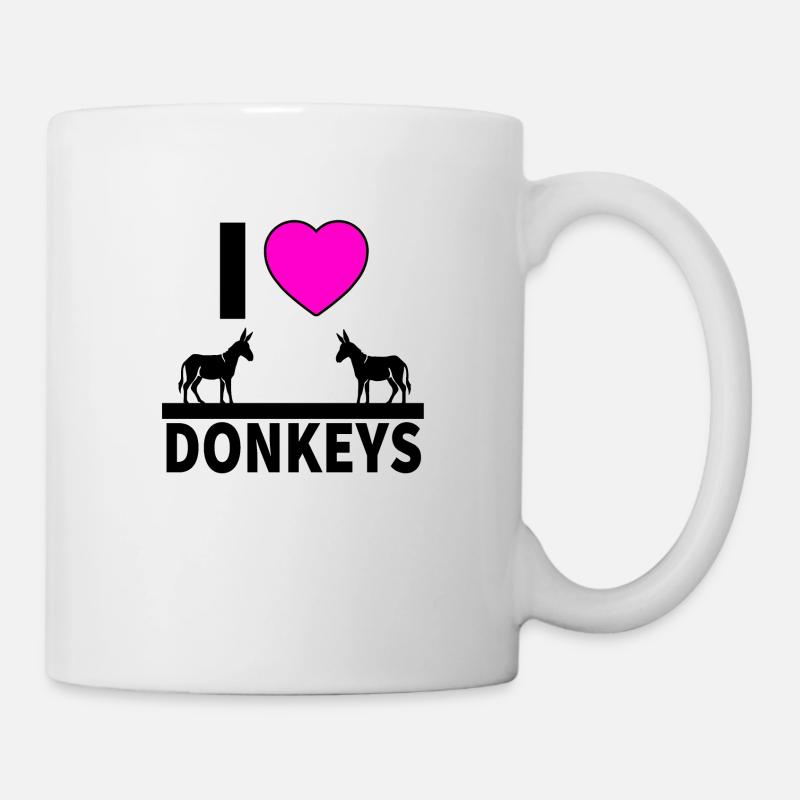 Donkey - Mug - white