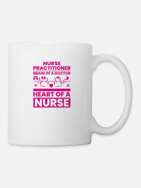 Lustiges Krankenschwestergeschenk Krankenschwester Geschenk - Tasse - Weiß