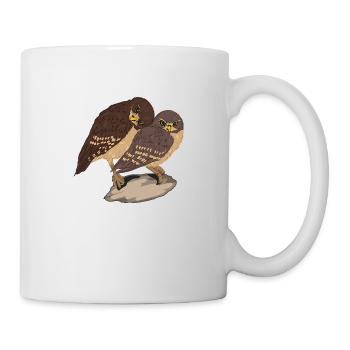 Eule - Tasse - Weiß - Rechts