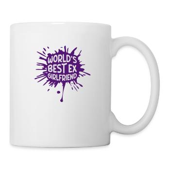 worlds best ex girlfriend - Tasse - Weiß - Rechts