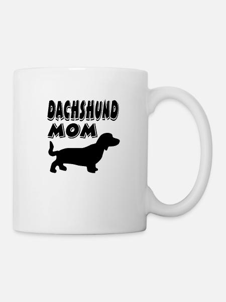 Dackel - Tasse - Weiß