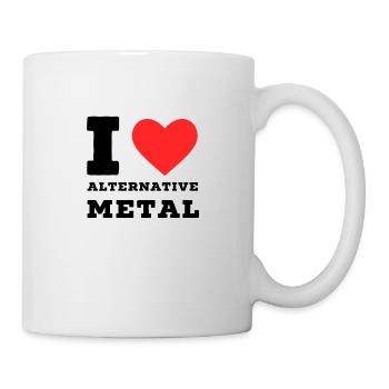 I love altenative metal - Mug - white - Right