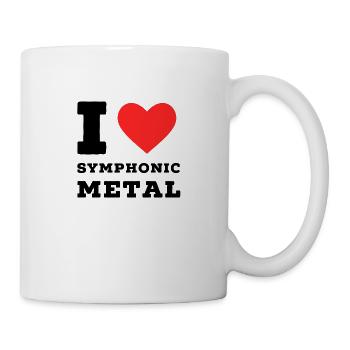 I love symphonic metal - Mug - white - Right