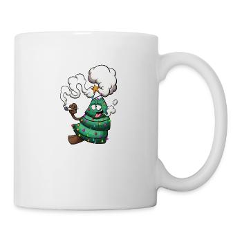 Stoned Christmas Tree - Mug - white - Right