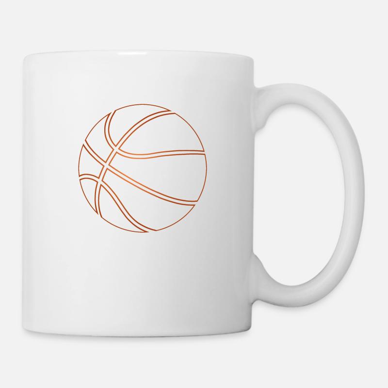 Basketball - Tasse - Weiß