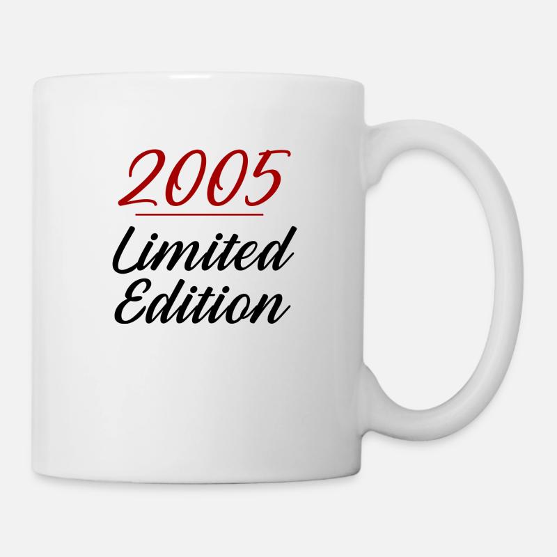 Limited Edition Geburtstag 2005 - Tasse - Weiß