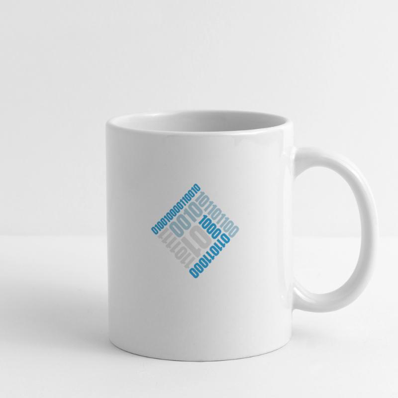 Langage de programme de code binaire Mug blanc
