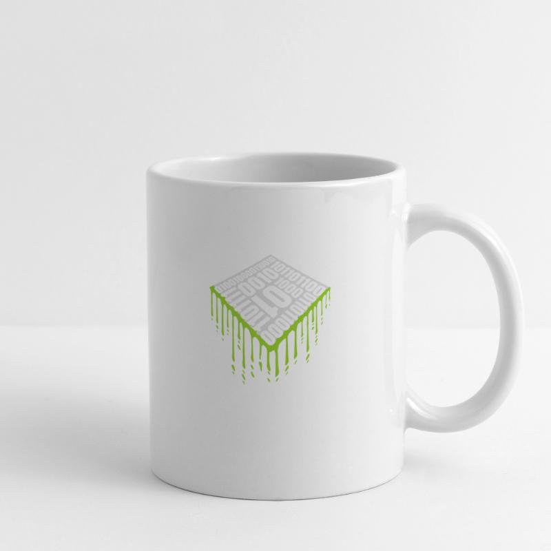 Langage de programme de code binaire Mug blanc
