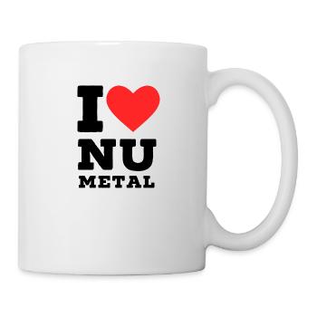 I love nu metal - Mug - white - Right