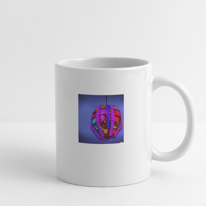 explodierende weihnachtskugel Tasse