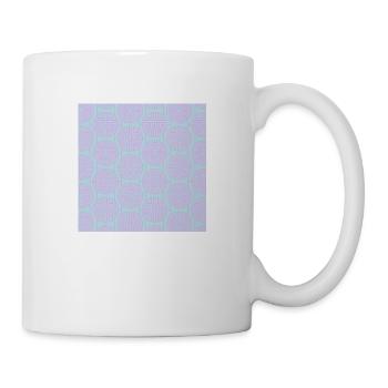 Chinesisches Muster - Tasse - Weiß - Rechts