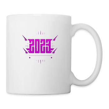 Style graffiti Splash hip hop couleurs peintre 2023 - Mug blanc - blanc - Droite